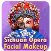Maquillaje facial de la ópera de Sichuan thumbnail